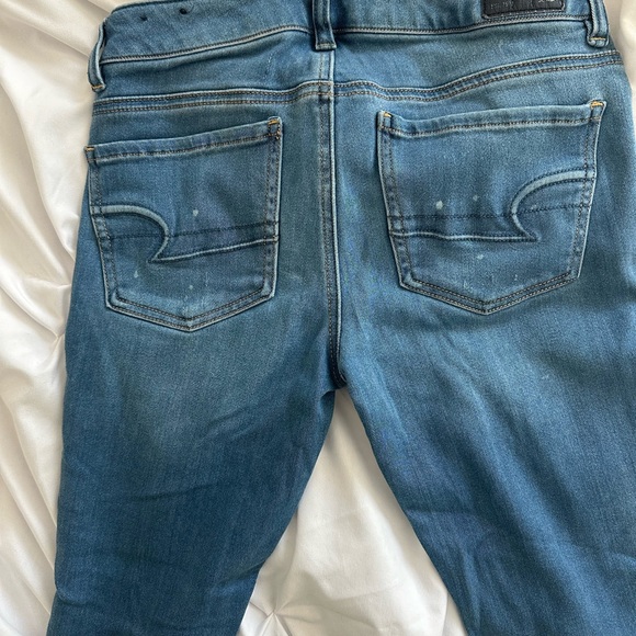 American Eagle Distressed Jeggings - Picture 2 of 9